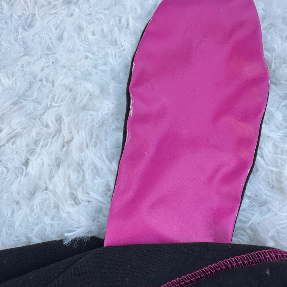 Dolls Kill Black and Pink Hooded Jacket - Picture 5 of 7